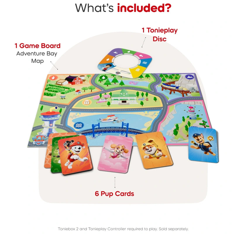 Tonies 2 Tonieplay Game Paw Patrol Rescue Heroes Disc With Board