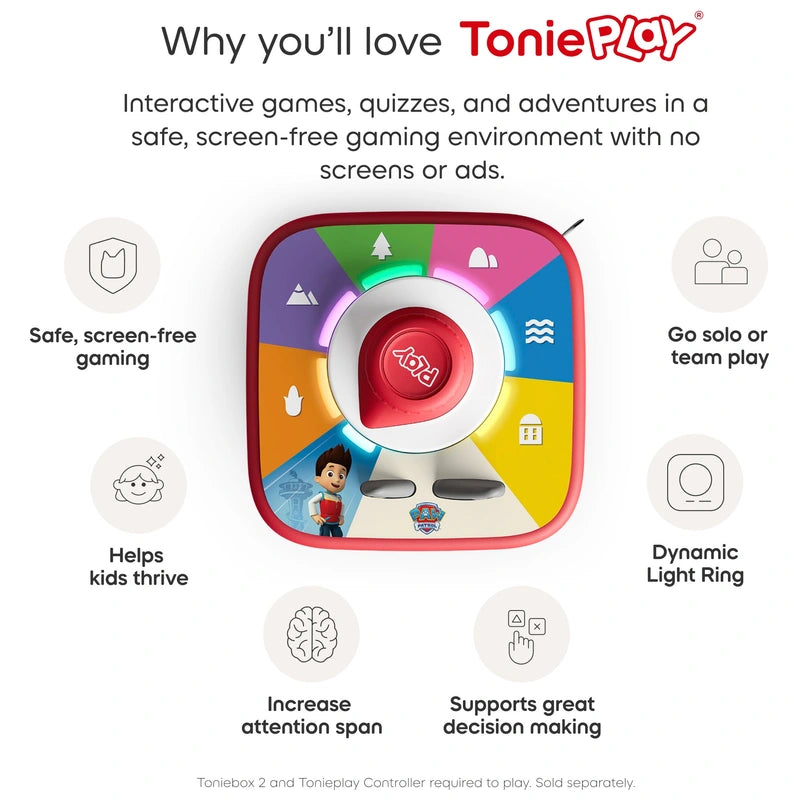 Tonies 2 Tonieplay Game Paw Patrol Rescue Heroes Disc With Board