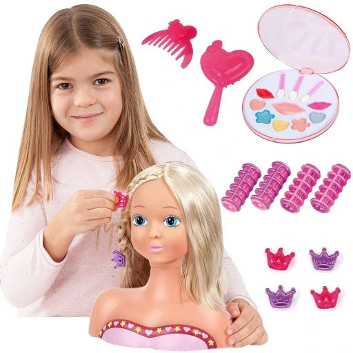 Top Model Doll Styling Head