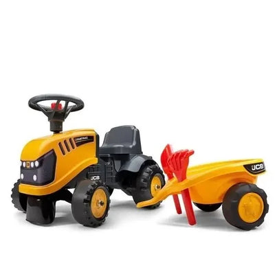 JCB Ride On Tractor And Trailer With Tools