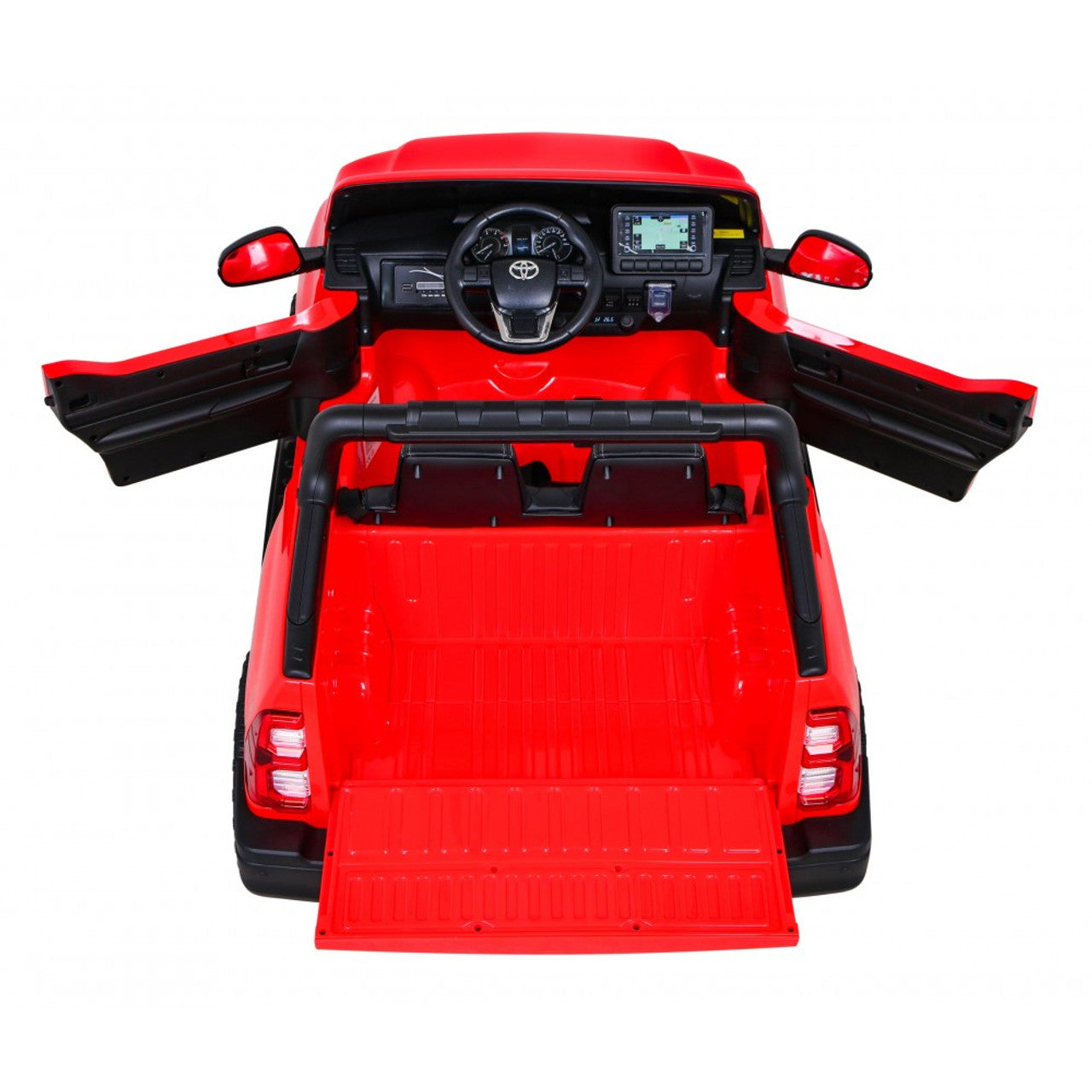 Kayto Toyota Hilux 12v Electric Ride On Jeep Red