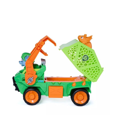 Paw Patrol Dino Rocky Rescue Recycler Vehicle And Rocky Figure