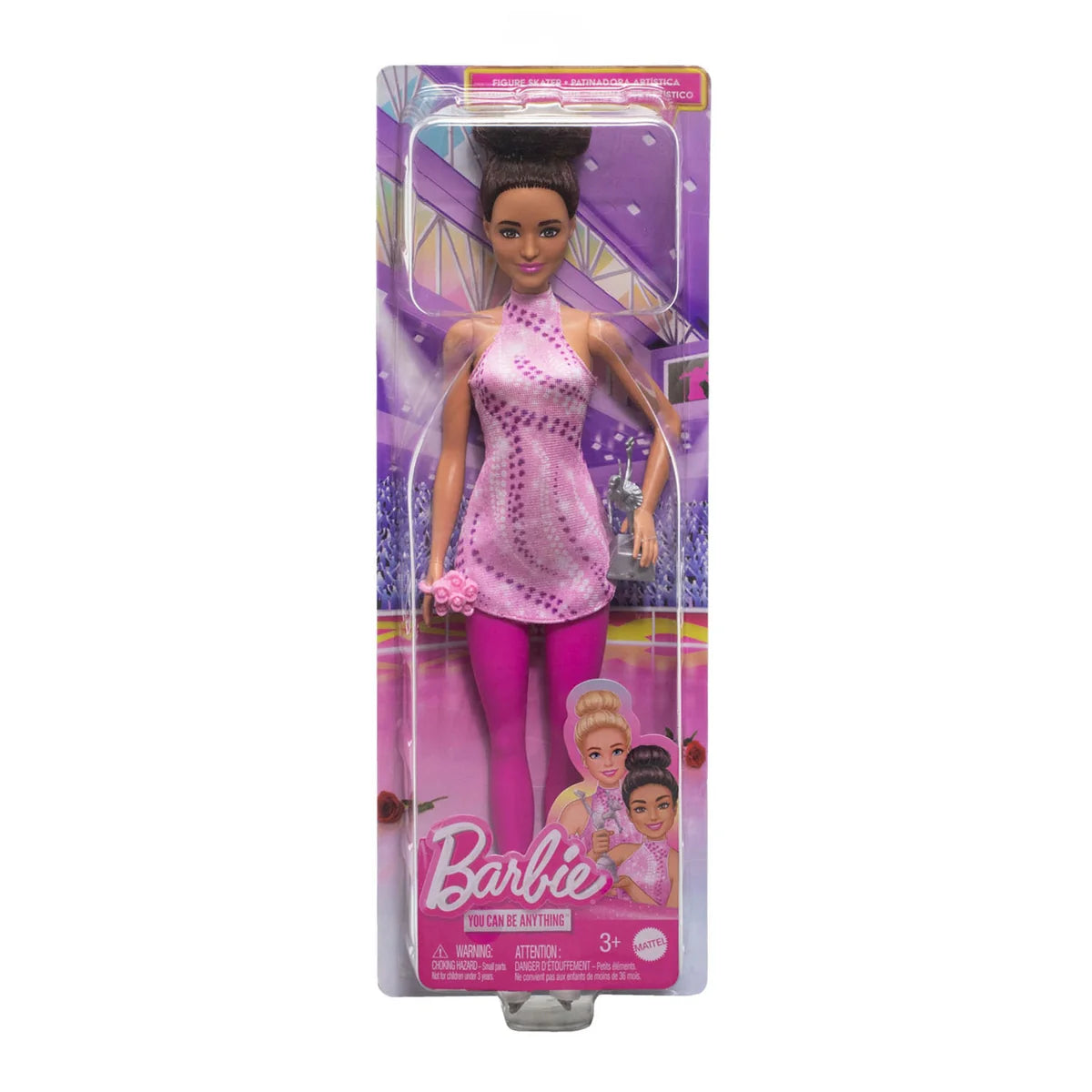 Barbie You can Be Anything Doll Figure Skater
