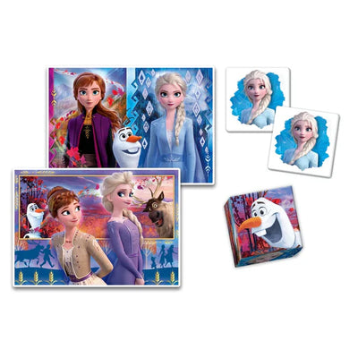 Disney Frozen Edukit 4 In 1 Jigsaw Puzzles And Games