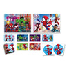 SpiderMan Spidey And His Amazing Friends Edukit 4 In 1 Jigsaw Puzzles And Games