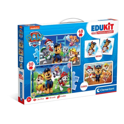 Paw Patrol Edukit 4 In 1 Jigsaw Puzzles And Games