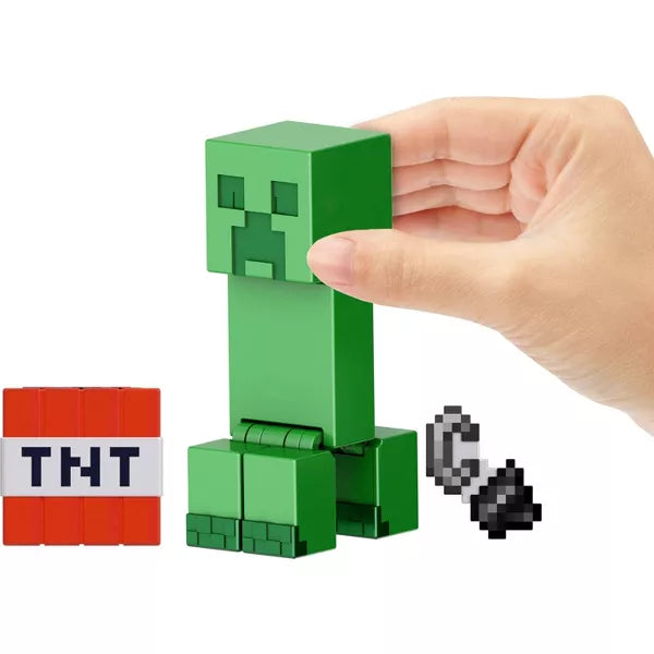 Minecraft Core Figure Creeper With TNT Accessory