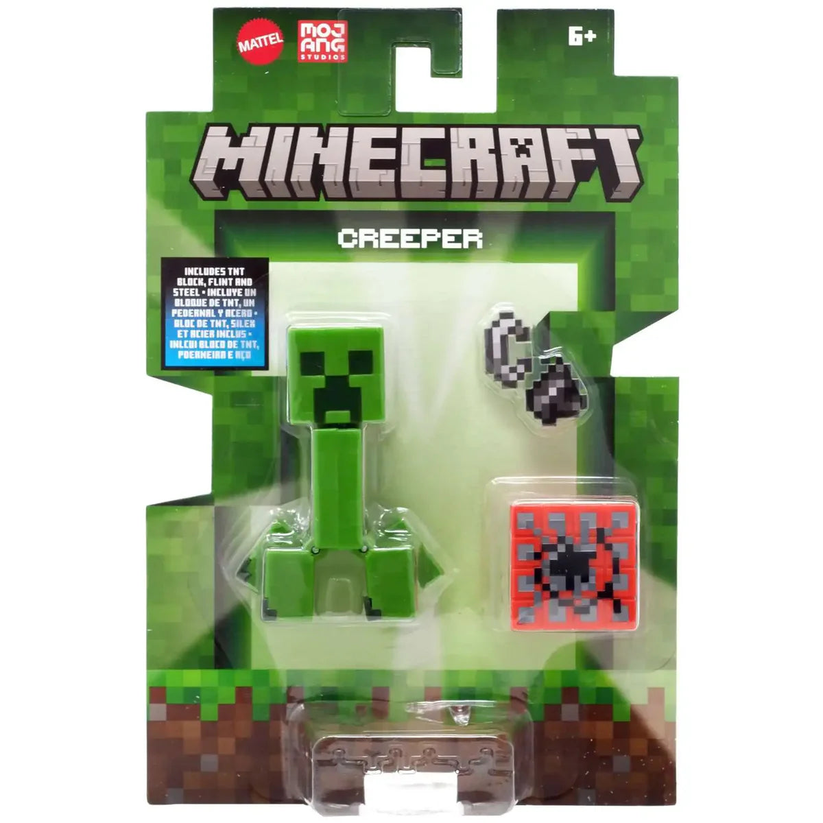 Minecraft Core Figure Creeper With TNT Accessory