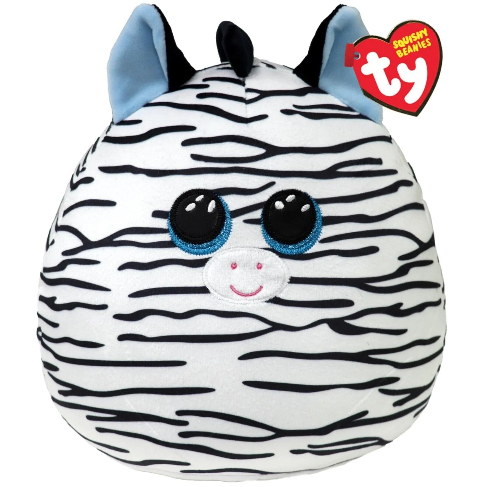 TY Xander Zebra Squishaboo 10" Soft Toy
