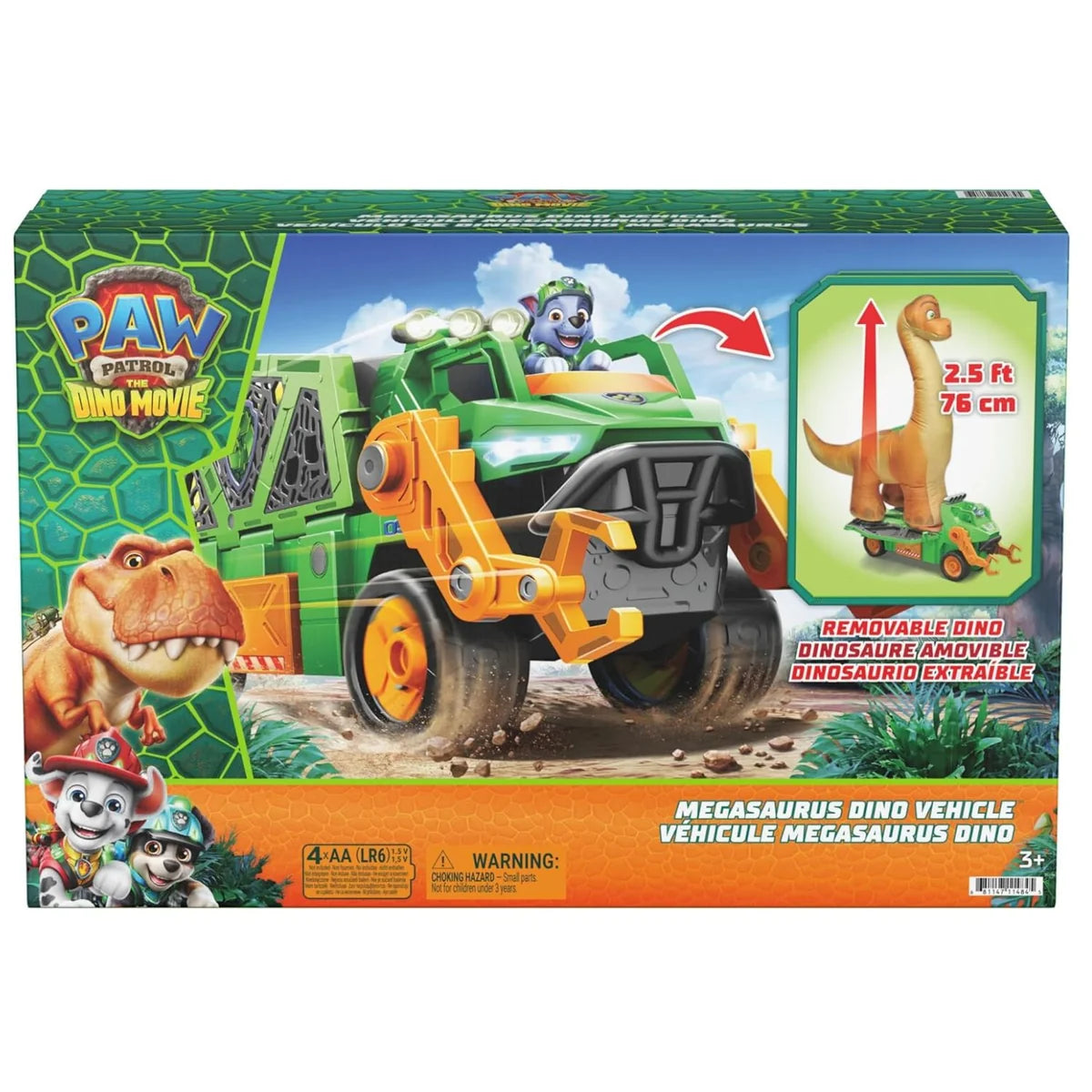 Paw Patrol Dino Megasaurus Dino Vehicle