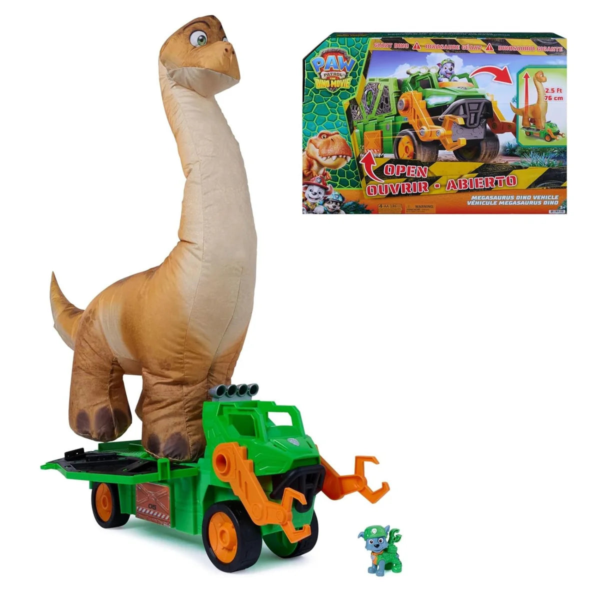 Paw Patrol Dino Megasaurus Dino Vehicle