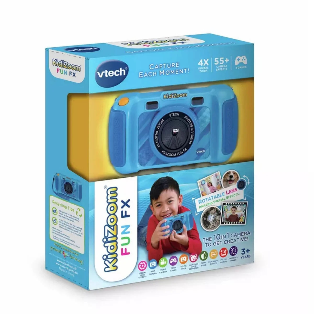 VTech KidiZoom Fun FX Camera Blue