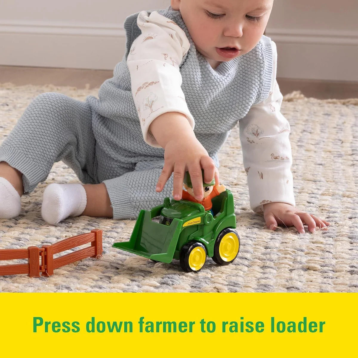 John Deere The Cows Are Out Infant farm Playset