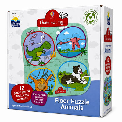 That's Not My First Floor Puzzle 12pc Jigsaw Puzzle Animals