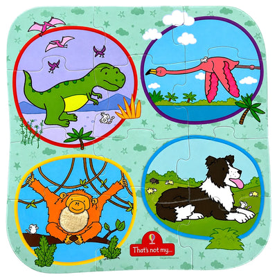That's Not My First Floor Puzzle 12pc Jigsaw Puzzle Animals