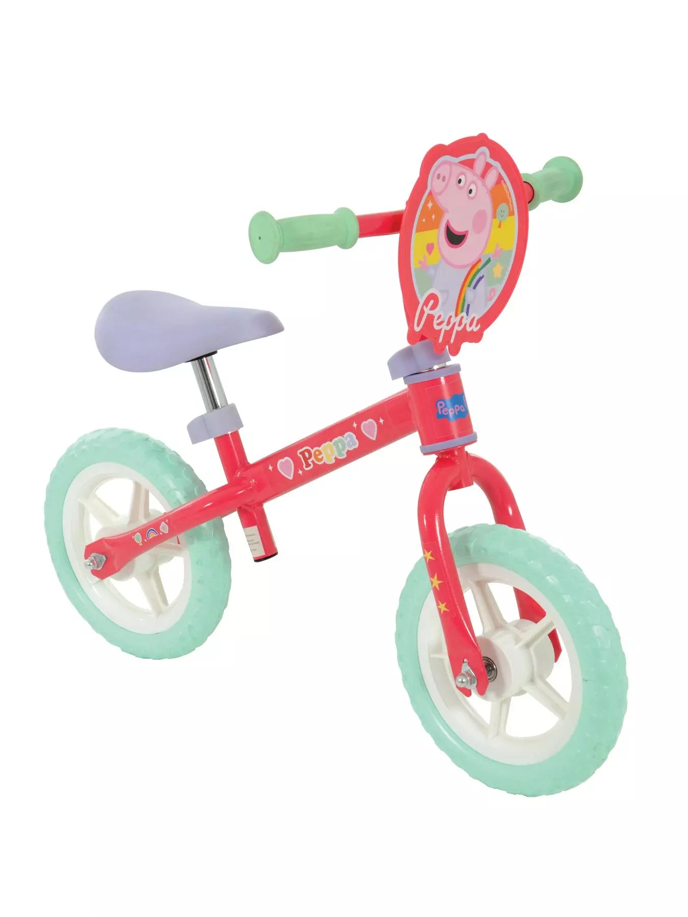 Peppa Pig My First 2 in 1 10" Training Bike