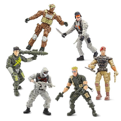 The Corps! Battle Force 14pc Military Action Figure And Accessory Set