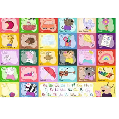 Peppa Pig 30pc Giant Alphabet Floor Jigsaw Puzzle