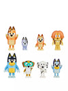 Bluey Heeler Family And Mates 8pc Figure Set