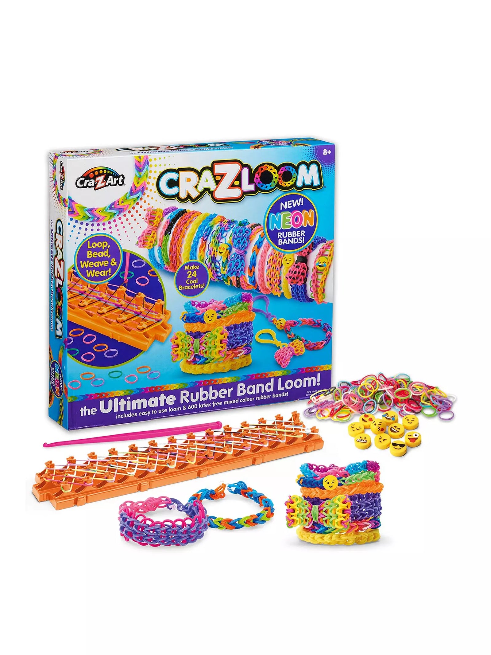 CraZart CraZloom Ultimate Rubber Band Loom