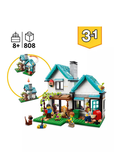 Lego Creator 31139 3 In 1 Cozy House Set