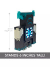 Minecraft Warden Action Figure With Battle Lights And Sounds