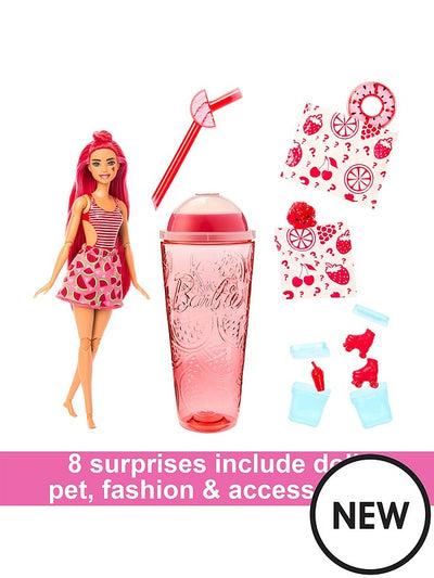 Barbie Pop Reveal Fruit Series Watermelon Scented Doll And Accessories