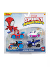 SpiderMan Spidey And His Amazing Friends Die Cast Vehicle 4pk