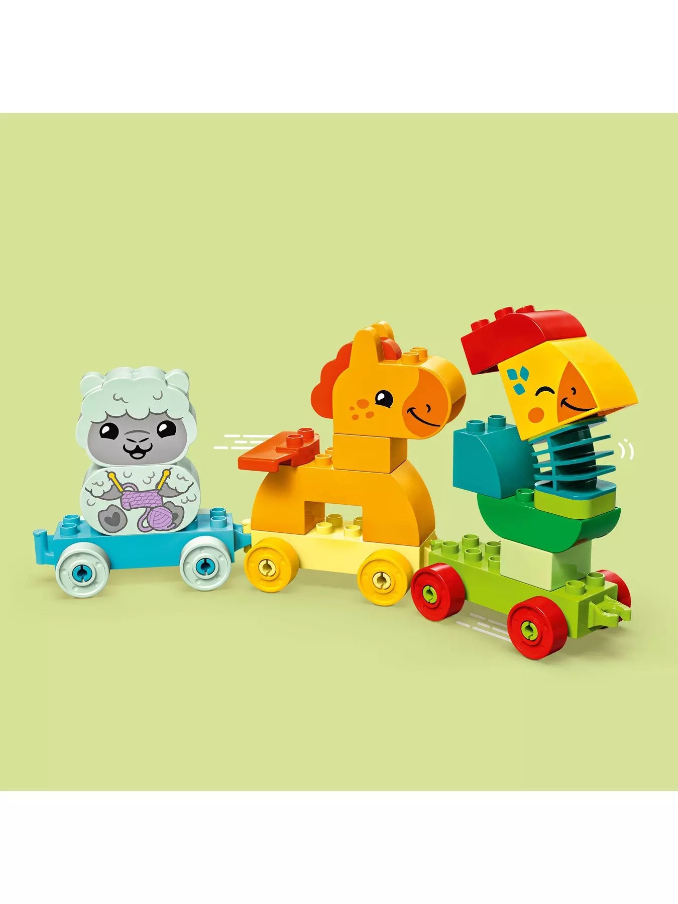 Lego duplo animal train deals