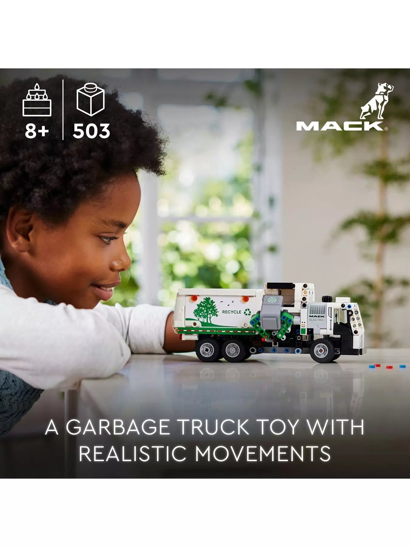 Lego Technic 42167 MACK LR Electric Truck Totally Toys Ireland