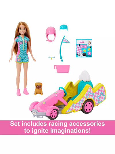 Barbie And Stacie To the Rescue Go Kart And Doll