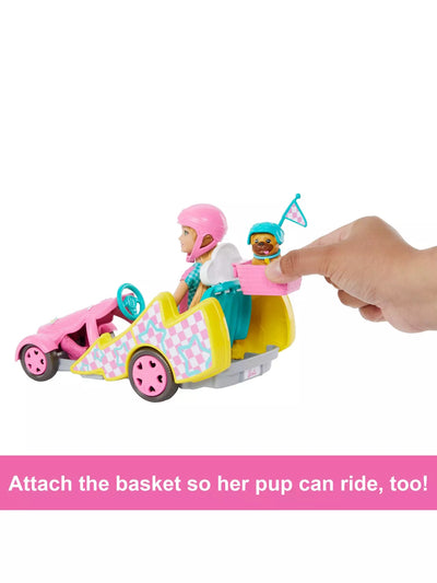 Barbie And Stacie To the Rescue Go Kart And Doll