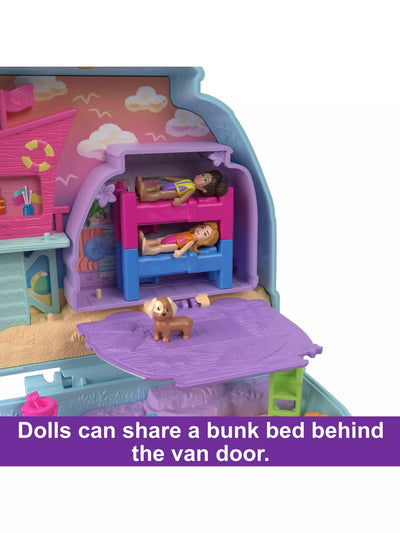 Polly Pocket Seaside Puppy Ride Compact