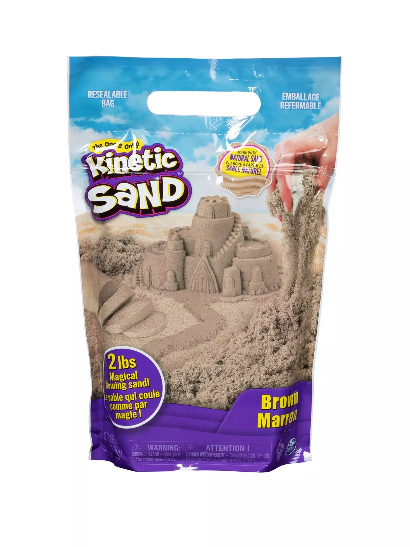Kinetic Sand 2lb Bag Brown