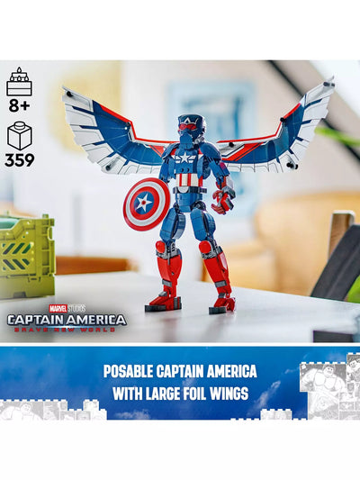 Lego Marvel 76296 New Captain America Construction Figure