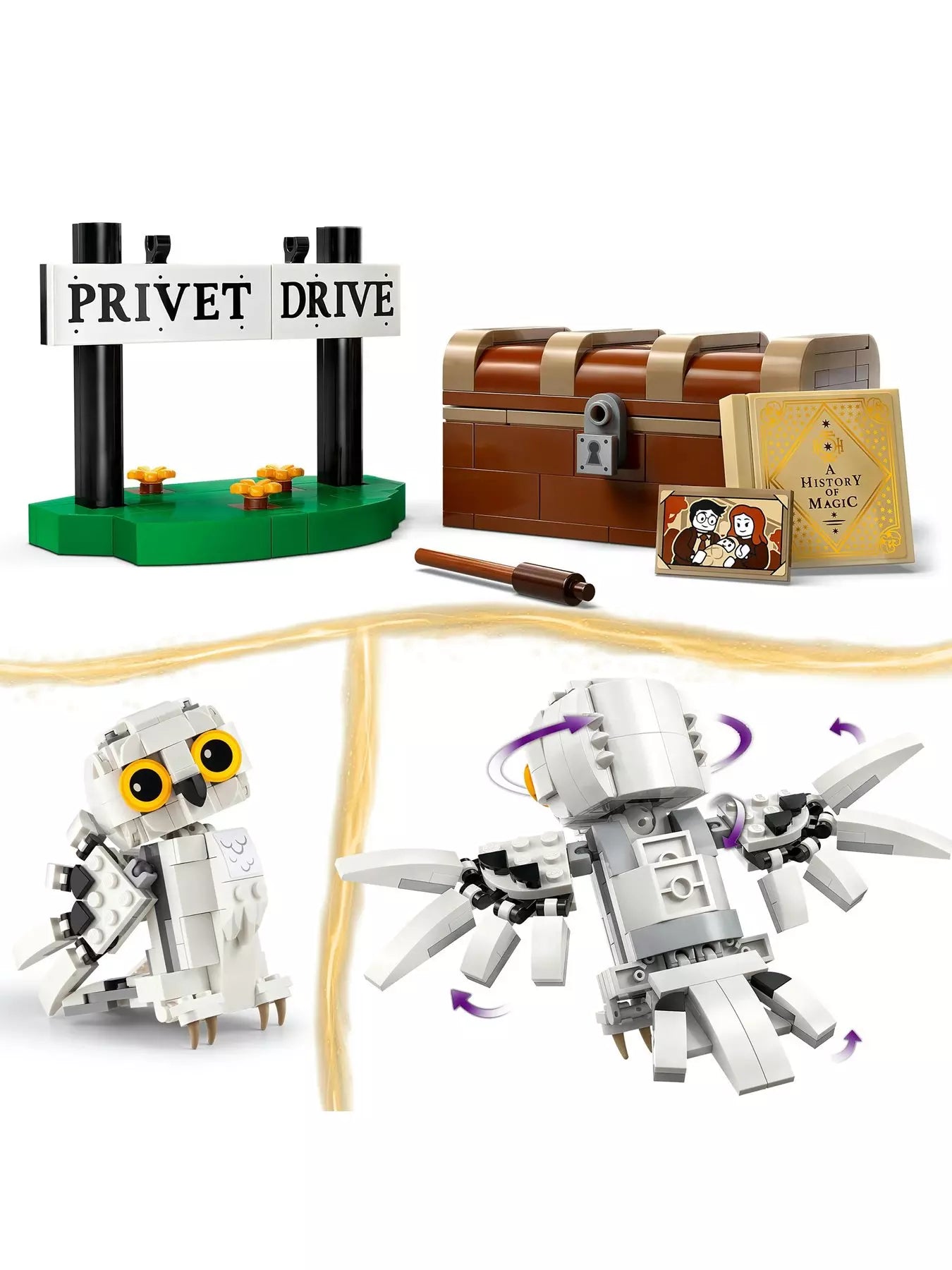 Lego Harry Potter 76425 Hedwig at 4 Privet Drive