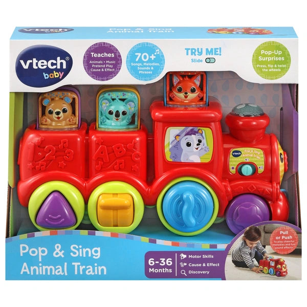 Vtech Pop And Sing Animal Train