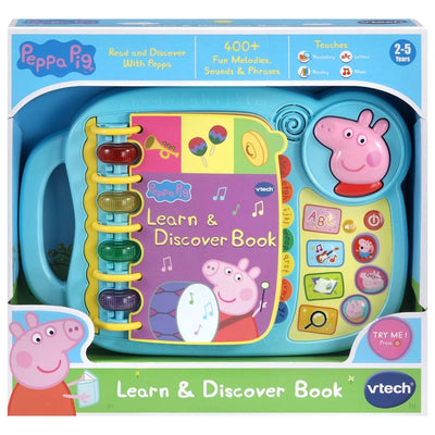 Peppa Pig Vtech Learn And Discover Book