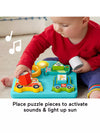 Fisher Price Shapes And Sounds Vehicle Puzzle