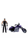 WWE Wrekkin'  Boneyard Slamcycle And Undertaker Figure