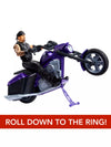 WWE Wrekkin'  Boneyard Slamcycle And Undertaker Figure