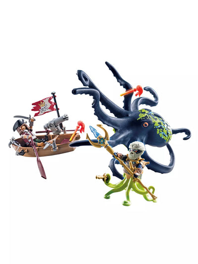 Playmobil Pirates 71419 Battle With Giant Octopus
