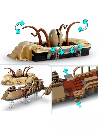 Lego Star Wars 75396 Desert Skiff And Sarlacc Pit