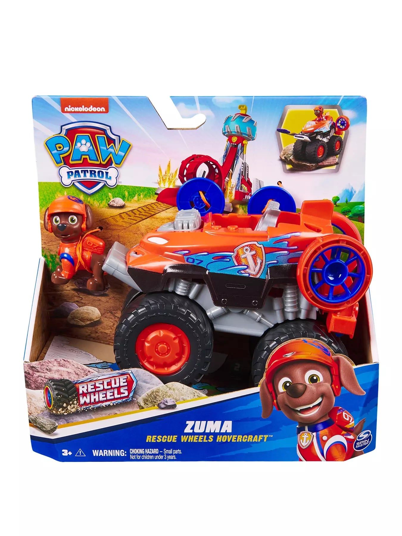 Paw Patrol Rescue Wheels Zuma Rescue Wheels Hovercraft