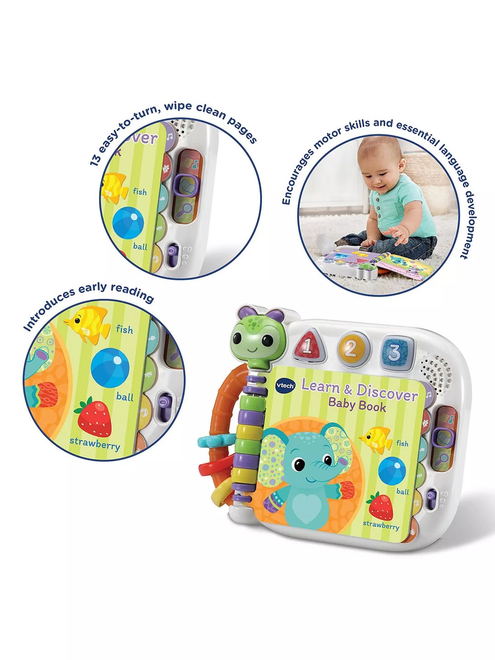 VTech Learn And Discover Baby Book