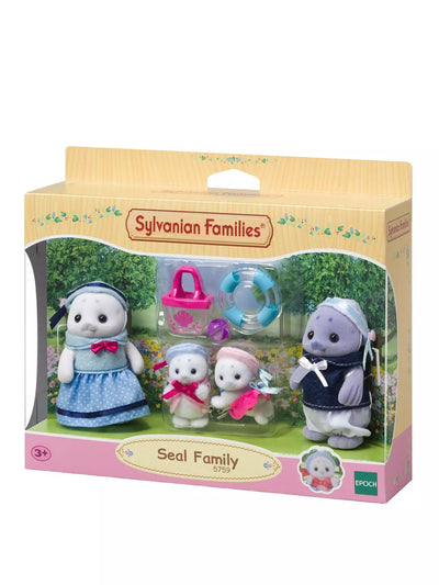 Sylvanian Families Seal Family And Accessories