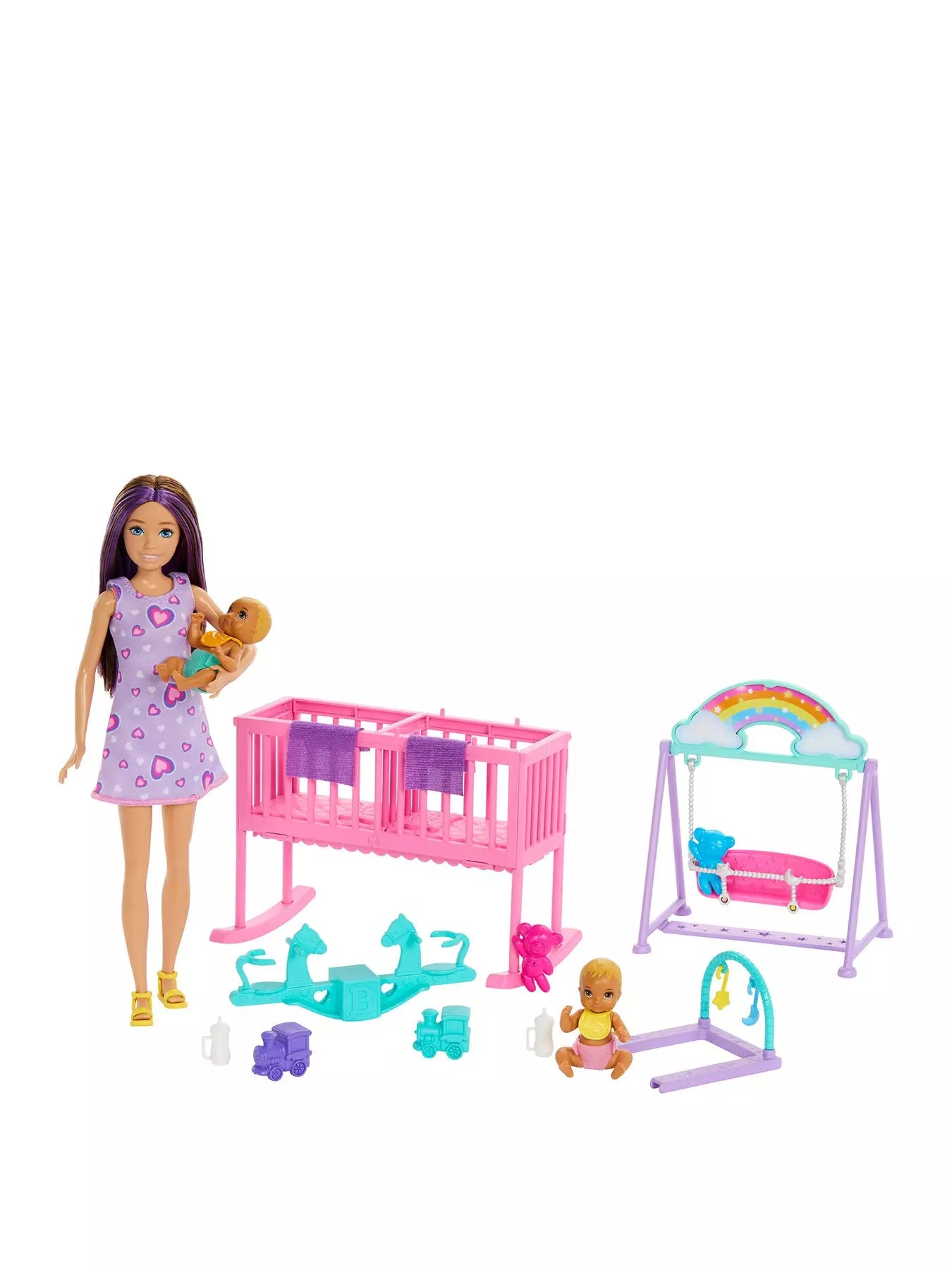 Barbie Skipper Babysitter Doll And Nursery Playset