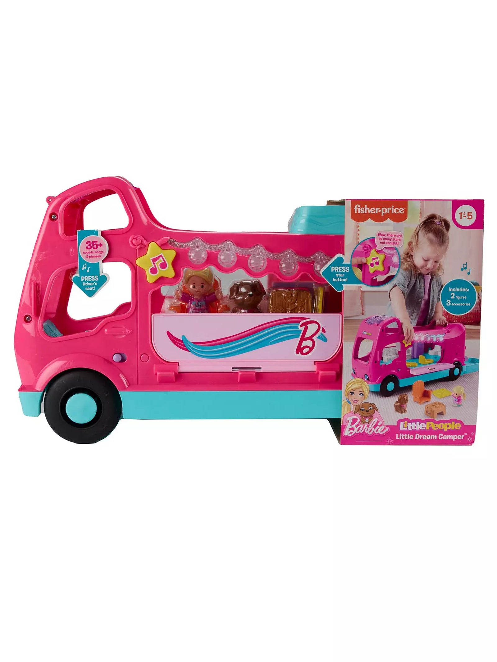Barbie Fisher Price Little Dream Camper