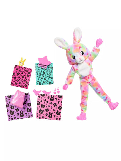 Barbie Cutie Reveal Colour Dream Doll With Bunny Plus And 10 Surprisesh Costume