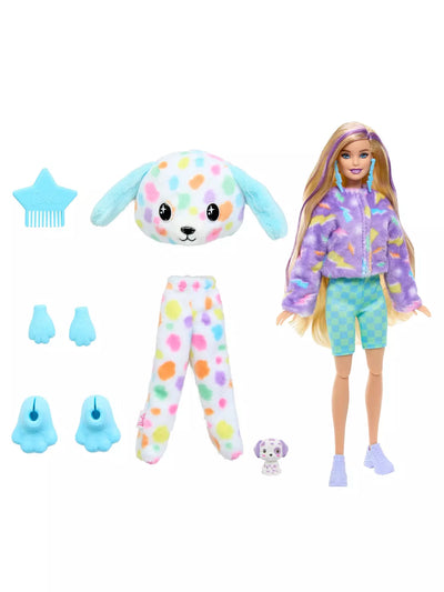 Barbie Cutie Reveal Colour Dream Doll With Bear Plus 10 Surprises